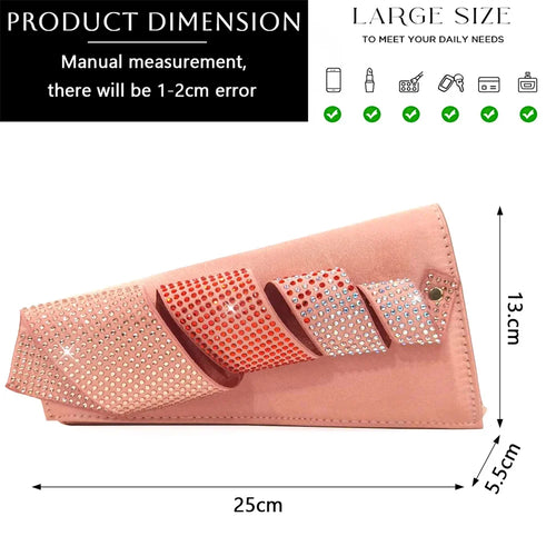 2026 Elegant Women's Peep-Toe Heels & Peach Color Diamond Pumps Set - Chic Italian Footwear & Matching Bags for Parties